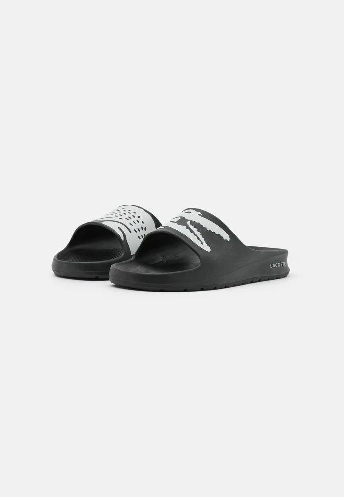 Lacoste CROCO - Mules - Black/white 5 Lacoste CROCO - Mules - Black/white - Image 3