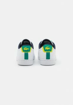 Lacoste CARNABY EVO 222 1 SUJ UNISEX - Trainers - WHITE/GREEN -Lacoste Sales Store 8ff1f403860346579c832d85a813a008