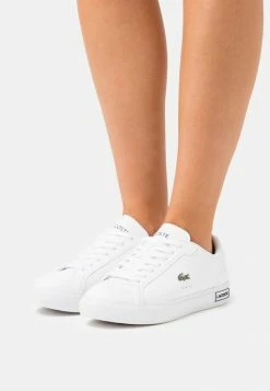 Lacoste POWERCOURT - Trainers - White/black
