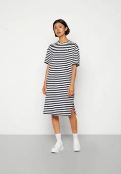 Lacoste Jersey Dress - Marine/farine