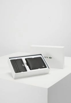 Lacoste BILLFOLD COIN BOX SET - Wallet - Black