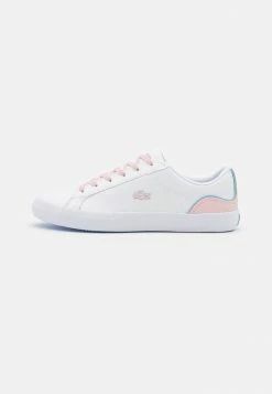 Lacoste LEROND EXCLUSIVE - Trainers - White/pink -Lacoste Sales Store 94bdccf5b4e34314af1a428a7f2cc1a8