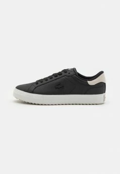 Lacoste POWERCOURT - Trainers - Black/off White