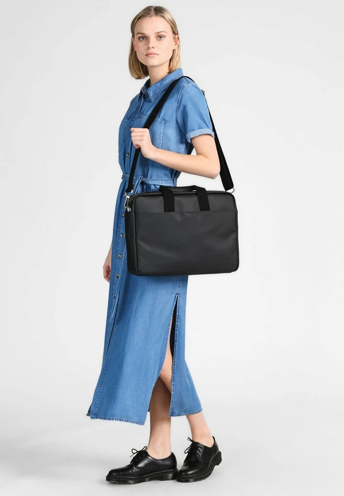 Lacoste Briefcase - Black 5 Lacoste Briefcase - Black - Image 3