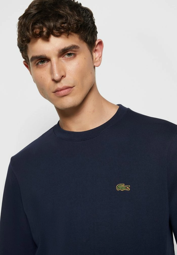 Lacoste Sweatshirt - Navy Blue 9 Lacoste Sweatshirt - Navy Blue - Image 7