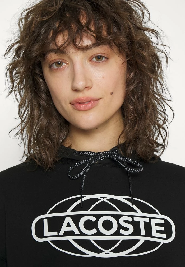 Lacoste EXCLUSIVE - Hoodie - Black 7 Lacoste EXCLUSIVE - Hoodie - Black - Image 5