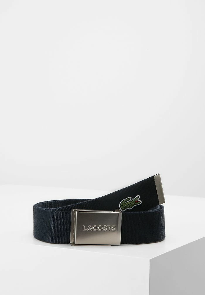 Lacoste CASUAL STRAP IN KIT UNISEX - Belt - Navy Blue 3 Lacoste CASUAL STRAP IN KIT UNISEX - Belt - Navy Blue