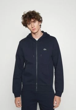 Lacoste Zip-up Sweatshirt - Marine