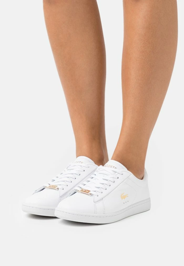 Lacoste CARNABY EVO - Trainers - White/gold 3 Lacoste CARNABY EVO - Trainers - White/gold