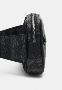 Lacoste THE BLEND BODY BAG UNISEX - Bum Bag - Noir Gris -Lacoste Sales Store a2ba79bc92404a82b9579391317d5aab