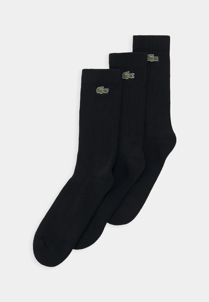 Lacoste 3 PACK - Socks - Black 2 Lacoste 3 PACK - Socks - Black