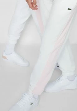 Lacoste UNISEX - Tracksuit Bottoms - Off White/light Pink -Lacoste Sales Store a32bb2a061ff49bd9bbd21ba44e59057