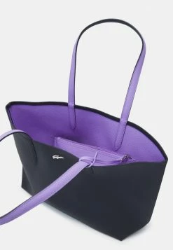 Lacoste Tote Bag - Black/lilac -Lacoste Sales Store a39c7e4c31864af2bd2b5f6b8ee387fa