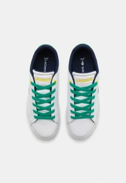 Lacoste CARNABY EVO UNISEX - Trainers - White/green -Lacoste Sales Store a58212b73f49435a8b95a15d1b18a58f