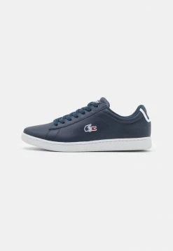Lacoste CARNABY - Trainers - Navy/red/white