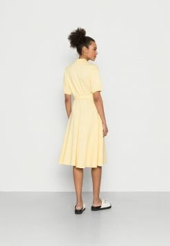 Lacoste Shirt Dress - Napolitan Yellow -Lacoste Sales Store a6d9dad6ccc44a349aa3136ee8596c79