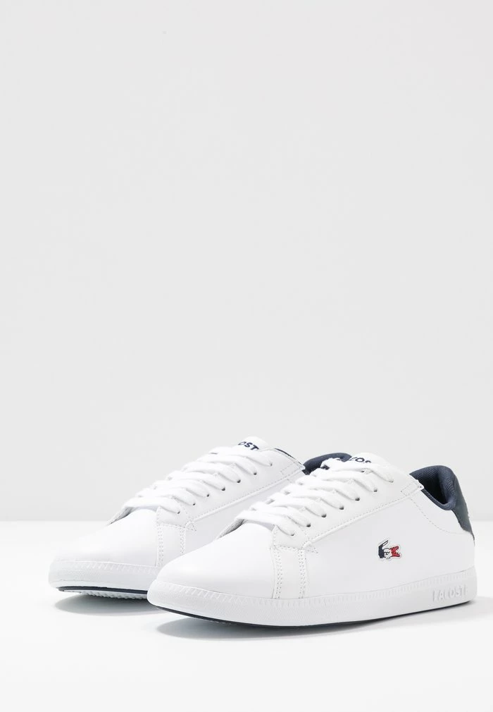 Lacoste GRADUATE - Trainers - White/navy/red 7 Lacoste GRADUATE - Trainers - White/navy/red - Image 5