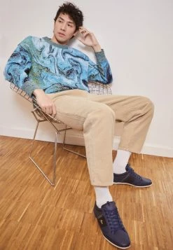 Lacoste CHAYMON - Trainers - Navy/black