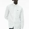 Lacoste CH4976-00 - Shirt - Blanc -Lacoste Sales Store ab2a1aa5e3b844099458ba53657e6282