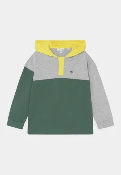 Lacoste Sweatshirt - Garden Green/silver Chine/daphne Yellow