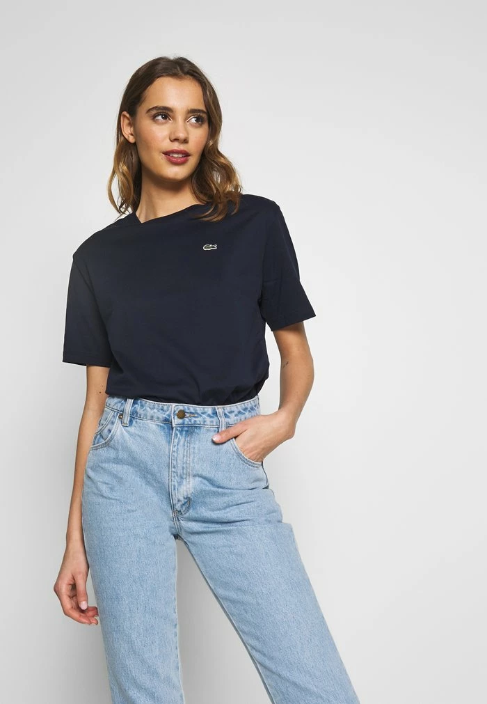 Lacoste Basic T-shirt - Navy Blue 3 Lacoste Basic T-shirt - Navy Blue