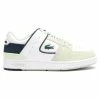 Lacoste COURT CAGE - Trainers - White/green -Lacoste Sales Store abc765dffdbc4849a53bcf7409c3f313