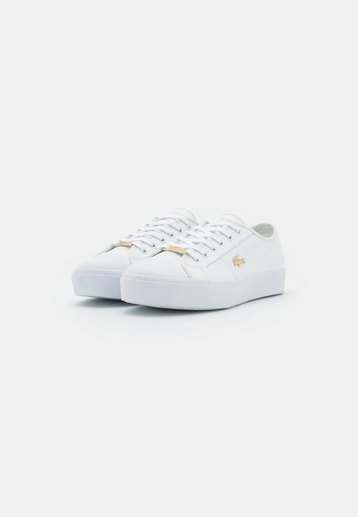 Lacoste ZIANE PLUSGRAND - Trainers - White/gold 4 Lacoste ZIANE PLUSGRAND - Trainers - White/gold - Image 2