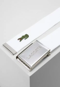 Lacoste CASUAL STRAP IN KIT UNISEX - Belt - White 10 Lacoste CASUAL STRAP IN KIT UNISEX - Belt - White -Lacoste Sales Store ad8bab22a609490ab44be088ccbae932