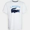 Lacoste Print T-shirt - White -Lacoste Sales Store adc7fa077e5f4d8ebd47fd871b708710