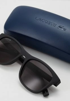 Lacoste Sunglasses - Matte Black -Lacoste Sales Store af2e5e89f78d49e5ad6f4e5238fd4049