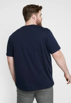 Lacoste PLUS - Basic T-shirt - Marine -Lacoste Sales Store afbcc9e6b15e48c9930895ce036a1794