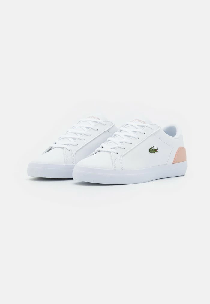 Lacoste LEROND - Trainers - White/light Pink 6 Lacoste LEROND - Trainers - White/light Pink - Image 4