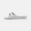 Lacoste CROCO - Pool Slides - White/dark Green -Lacoste Sales Store b00044f2c7d6419ea6da0380a9891ee6