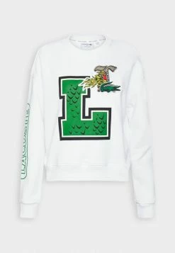 Lacoste Sweatshirt - White -Lacoste Sales Store b00e8641a6614d1582a886561d0a402b