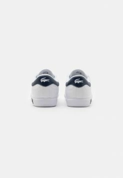 Lacoste POWERCOURT - Trainers - White/navy/red -Lacoste Sales Store b0f73606d8654a42bfaf71f01d750a04