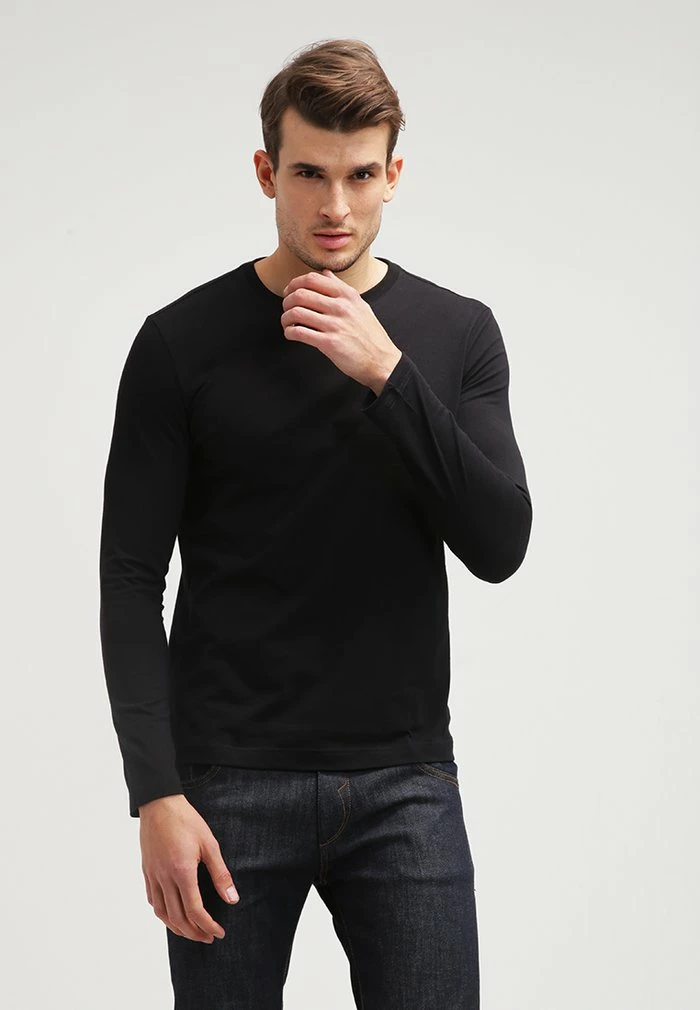 Lacoste Long Sleeved Top - Black 3 Lacoste Long Sleeved Top - Black