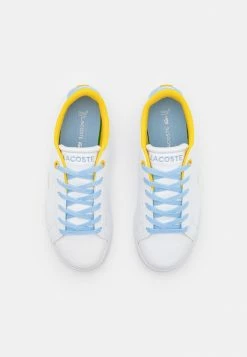 Lacoste CARNABY EXCLUSIVE - Trainers - White/light Blue -Lacoste Sales Store b1c339e54f9e4fb6b257639c2fa384e8
