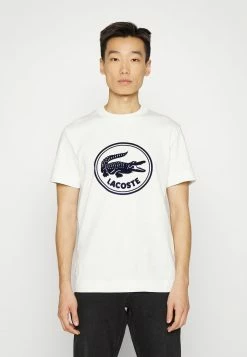 Lacoste Print T-shirt - Farine