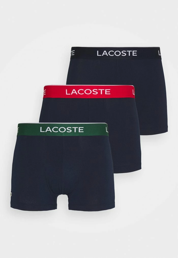 Lacoste 3 PACK - Pants - Navy Blue/green-red-navy Blue 3 Lacoste 3 PACK - Pants - Navy Blue/green-red-navy Blue