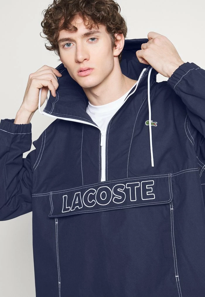 Lacoste Summer Jacket - Navy Blue 6 Lacoste Summer Jacket - Navy Blue - Image 4