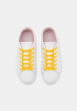 Lacoste CARNABY EXCLUSIVE - Trainers - White/pink -Lacoste Sales Store b9252c7566014fe4830f19767ebecb01