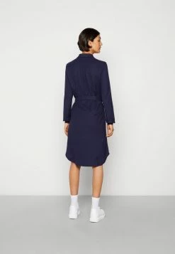 Lacoste Shirt Dress - Marine -Lacoste Sales Store b9422410d2c94473af345aaeb7b54da4