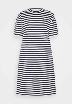 Lacoste Jersey Dress - Marine/farine 12 Lacoste Jersey Dress - Marine/farine -Lacoste Sales Store b995cab279ec414c8a26c6ab3cf050c3