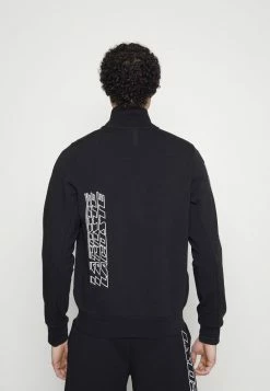 Lacoste EXCLUSIVE - Zip-up Sweatshirt - Black -Lacoste Sales Store bb5957294422472ea8732db005d2a18b