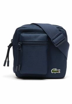 Lacoste NEOCROC SQUARE CAMERA BAG UNISEX - Across Body Bag - Marine