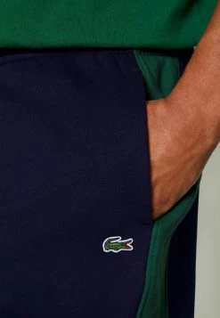 Lacoste PLUS UNISEX - Tracksuit Bottoms - Marine/vert -Lacoste Sales Store bdea7e36f3164b25834505d735037afa