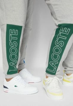 Lacoste UNISEX - Tracksuit Bottoms - Silver Chine/blue Royal/green -Lacoste Sales Store be3631af0e6045f18d623d86972dc615