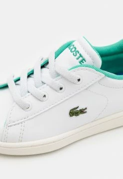 Lacoste CARNABY EVO - Trainers - White/blue -Lacoste Sales Store bede75b453c34ed9936c942e52d93c8a
