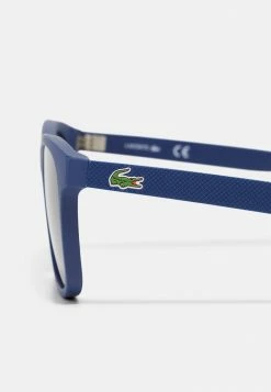 Lacoste UNISEX - Sunglasses - Matte Dark Blue -Lacoste Sales Store c156aa90ed8d491384af6a1f435df9ad