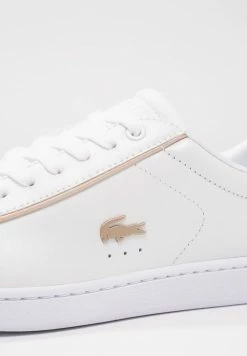 Lacoste CARNABY EVO 118 6 SPW - Trainers - White/gold -Lacoste Sales Store c1bdeba671fe4dbb8576d7b29ce6b736